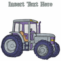 Camisa bordada tractor de encargo