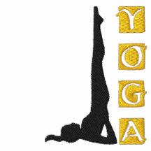 Camisa bordada yoga