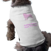 Camisa china del perrito del barro amasado camisetas de mascota