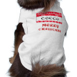 CAMISA CONOCIDA DEL PERRO DE LA ETIQUETA DE LAS FE CAMISETAS DE PERRO