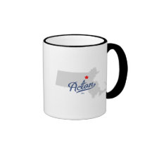 Camisa de Acton Massachusetts mA Taza