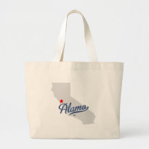 Camisa de Álamo California CA Bolsa De Mano