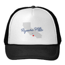 Camisa de California CA de las colinas de Agoura Gorros