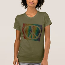 Camisa de la oscuridad de la paz del garabato