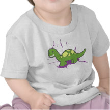 Camisa de la salpicadura del BRONTOSAURUS
