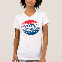 Camisa de las señoras de Bachmann 2012 del voto