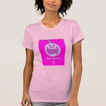camisa de los chicas del logotipo de la calabaza j