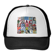 Camisa de los "signos de la paz" gorro