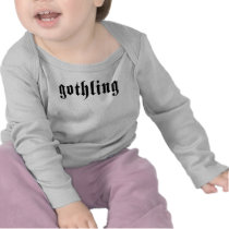 Camisa de manga larga de Gothling camisetas
