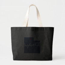 Camisa de Utah UT de la ciudad de Brigham Bolsa De Mano