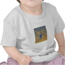 Camisa del bebé del ángel