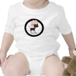 Camisa del bebé del caniche de París