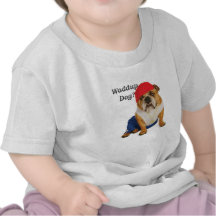 Camisa del bebé del perro del golpeador