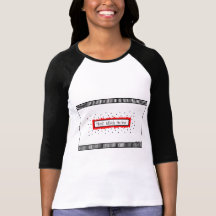 Camisa del béisbol - fuera de la caja