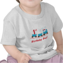 Camisa del cumpleaños del tren de Choo Choo