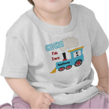 Camisa del cumpleaños del tren de Choo Choo