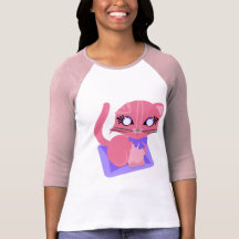 Camisa del gatito del gatito de Rosie Toon del beb