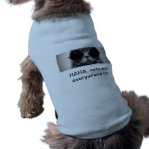 Camisa del gato para el perro ropa de perros