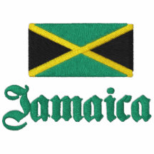 Camisa del golf de Jamaica Camiseta Polo Bordada