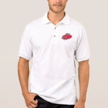 Camisa del golf - imagen de la recogida del coche 