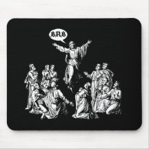 Camisa del lol de Jesús BRB Alfombrillas De Raton