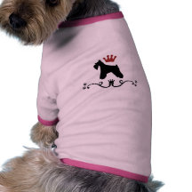 Camisa del mascota de la regla de los Schnauzers Camisa De Perro