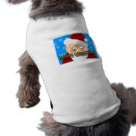 Camisa del mascota de Santa de las Felices Navidad Ropa De Perros