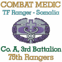 Camisa del médico del combate de Somalia