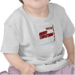 Camisa del niño de Polo Norte de las Felices Navid