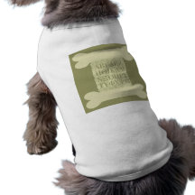 Camisa del perro de la hermandad de mujeres ropa de perros