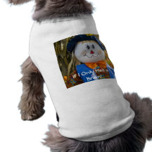 Camisa del perro: Espantapájaros Camisa De Mascota