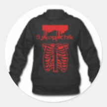 camisa del sykopath pegatinas redondas