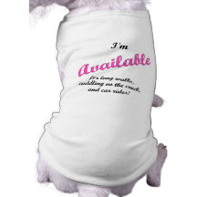 Camisa disponible del mascota camisetas de mascota