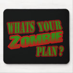 camisa divertida del zombi de los zombis de los un alfombrilla de ratón