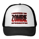 camisa divertida del zombi de los zombis de los un gorros bordados