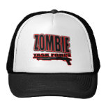 camisa divertida del zombi de los zombis de los un gorro de camionero