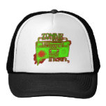 camisa divertida del zombi de los zombis de los un gorros bordados