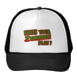 camisa divertida del zombi de los zombis de los un gorras de camionero