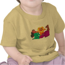 Camisa infantil del animal de la selva