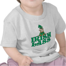 Camisa irlandesa del niño de la muchacha