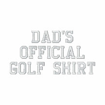 CAMISA OFICIAL DEL GOLF DE LOS PAPÁS POLO BORDADO