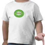 Camisa personalizada margarita amarilla del chica 