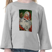 Camisa retra de Santa del niño del KRW