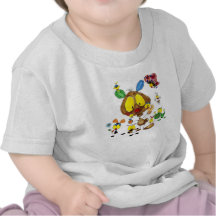 Camiseta animales granja.