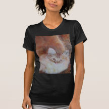 Camiseta, arte del gato