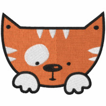 Camiseta bordada gatito de Toon