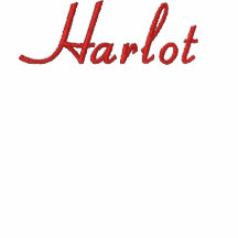 Camiseta bordada Harlot