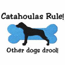 Camiseta bordada regla de Catahoulas