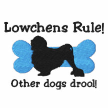 Camiseta bordada regla de Lowchens