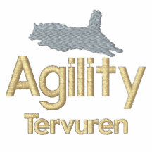 Camiseta bordada Tervuren del belga de la agilidad
